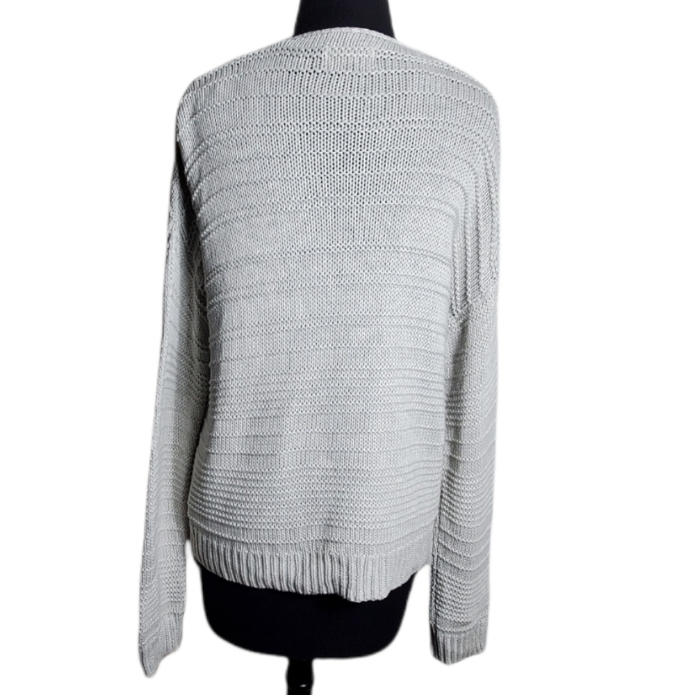 Universal Thread Drop Shoulder Gray Open Front Ca… - image 2